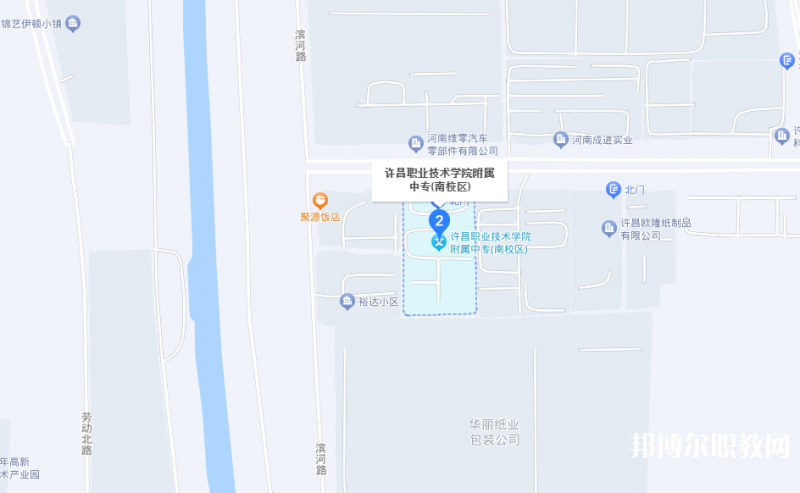 許昌市建安區(qū)職業(yè)中等專業(yè)學(xué)校地址，乘車路線